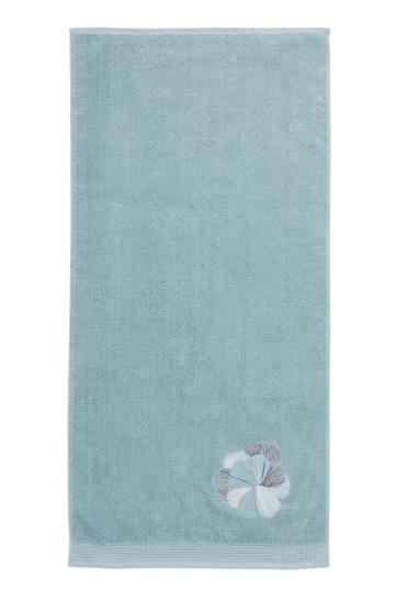 Ręczniki BOSS Cotton Niebieskie Damskie (Pl66367)